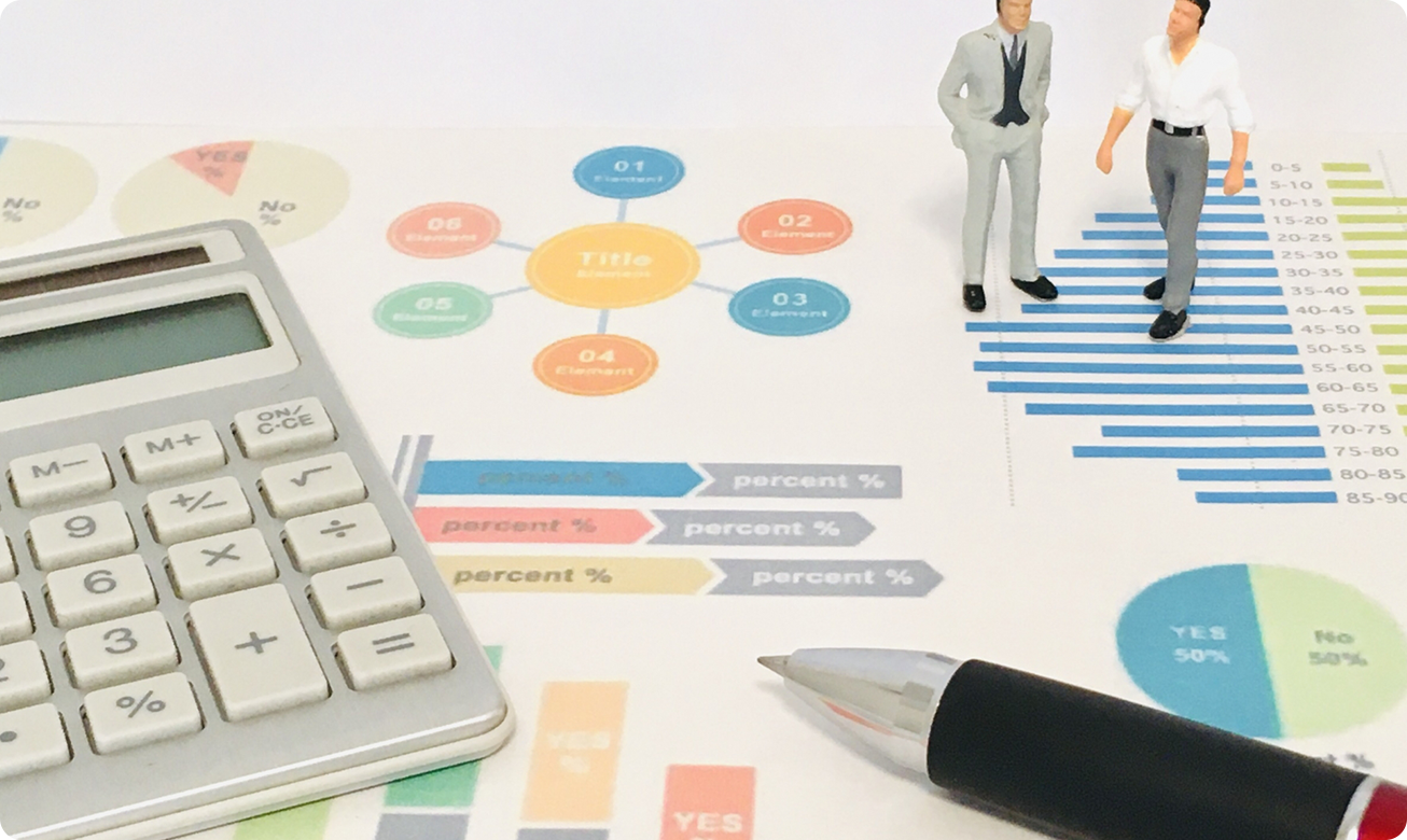 「融資交渉に有利な」エビデンスの作成　イメージ