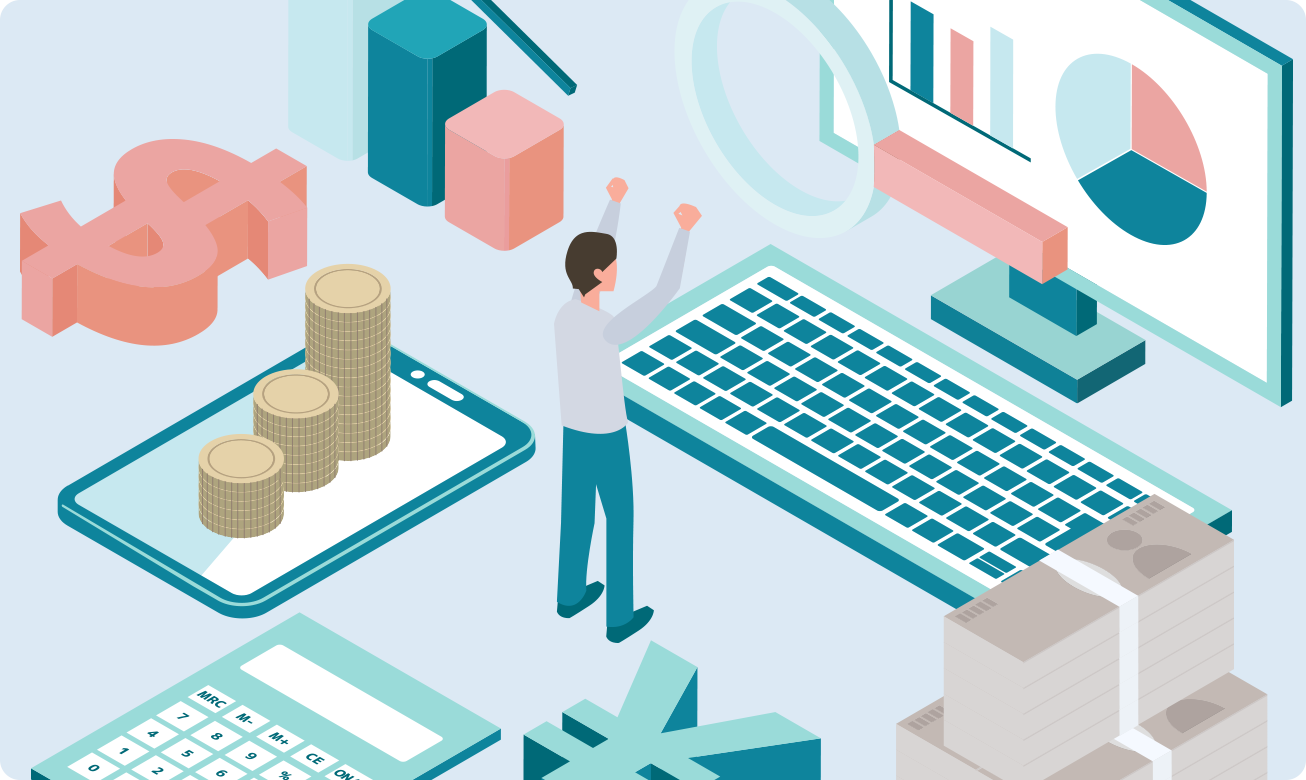 病院のお金を増やす　イメージ